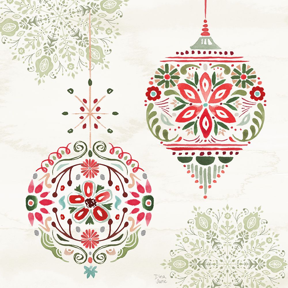 Festive Season VI art print by Dina June for $57.95 CAD