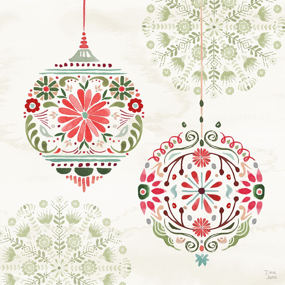 Festive Season VII art print by Dina June for $57.95 CAD