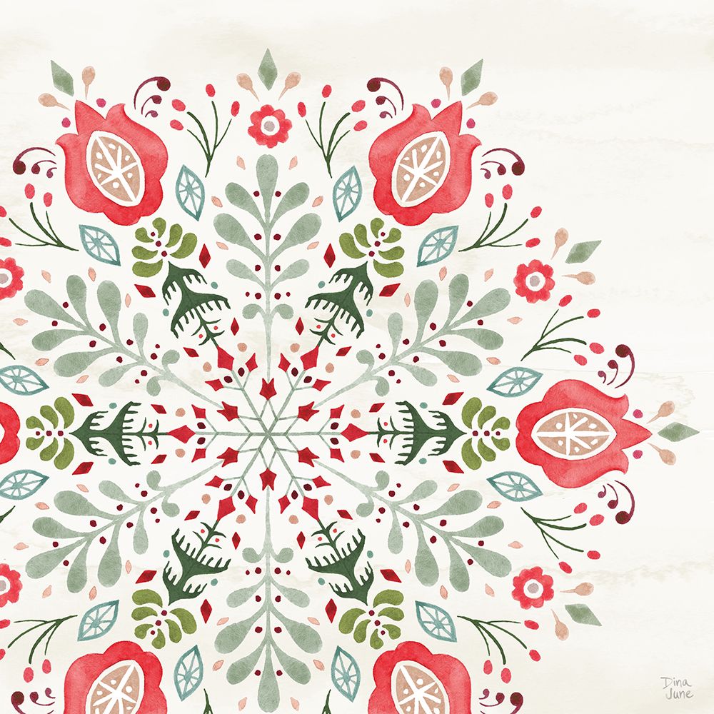 Festive Season VIII art print by Dina June for $57.95 CAD