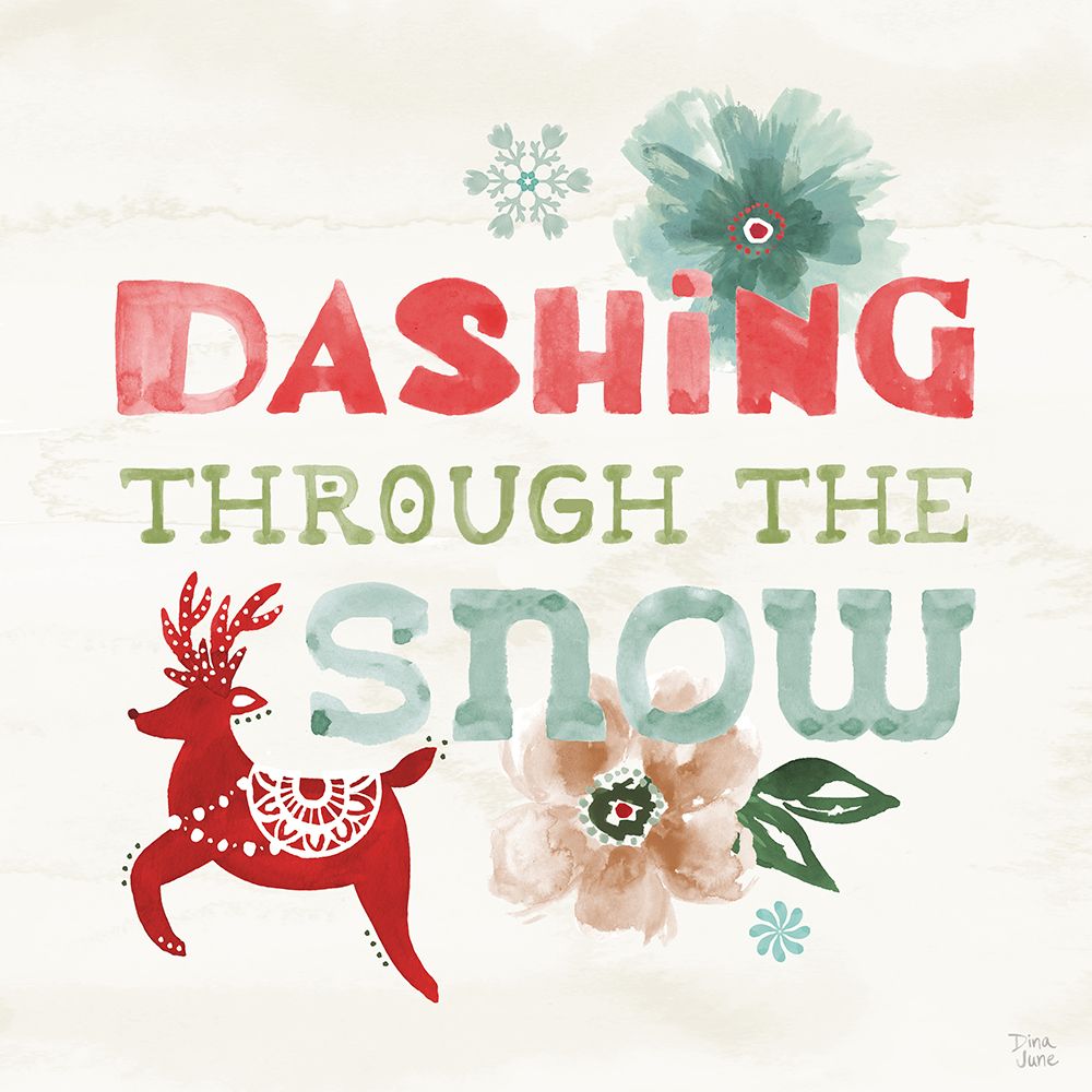 Festive Season X art print by Dina June for $57.95 CAD