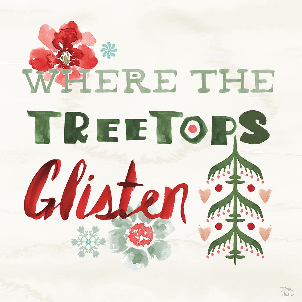 Festive Season XI art print by Dina June for $57.95 CAD
