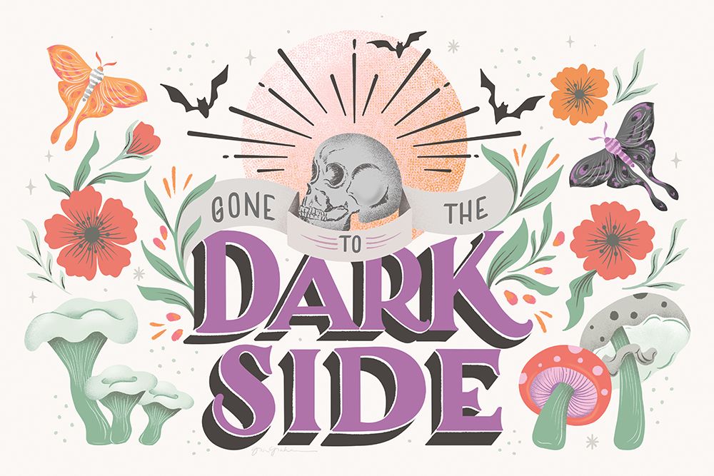 Dark Side I art print by Gia Graham for $57.95 CAD