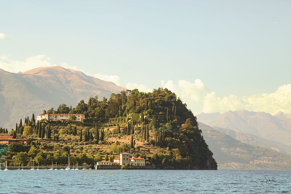 Lake Como Headland art print by Aledanda for $57.95 CAD