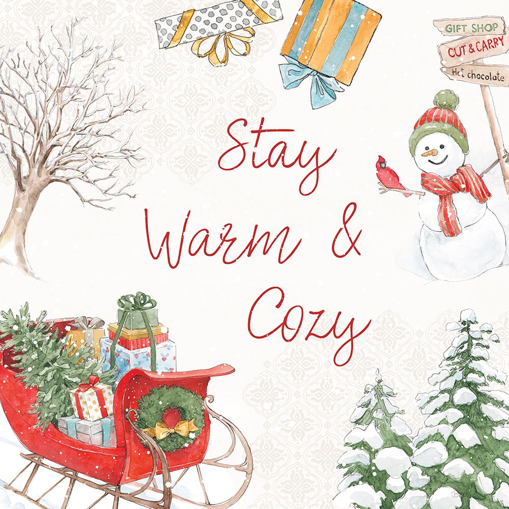 Home For The Holidays VI art print by Beth Grove for $57.95 CAD