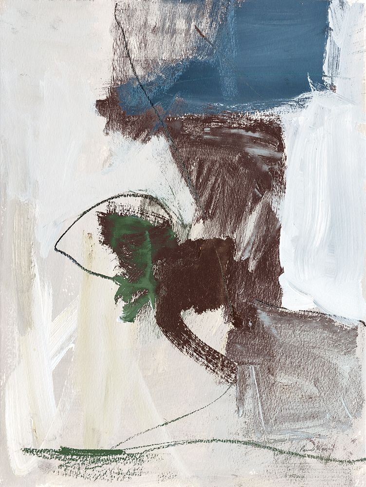 Dark Abstract I art print by Pamela Munger for $57.95 CAD
