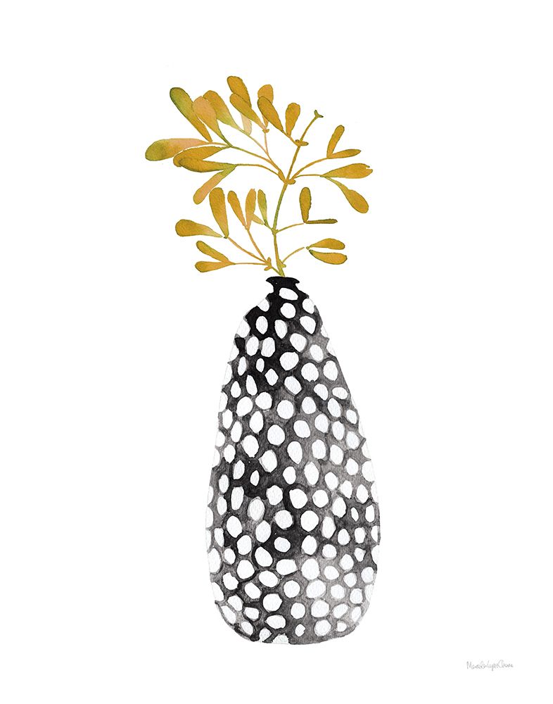 Modern Nature II Black art print by Mercedes Lopez Charro for $57.95 CAD