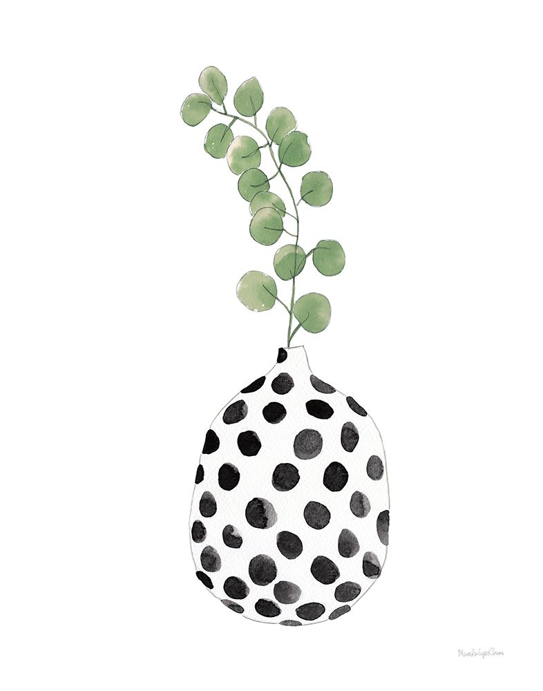 Modern Nature III Black art print by Mercedes Lopez Charro for $57.95 CAD