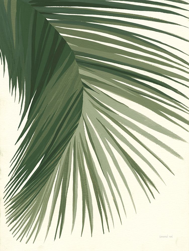 Retro Big Leaf II Green art print by Danhui Nai for $57.95 CAD