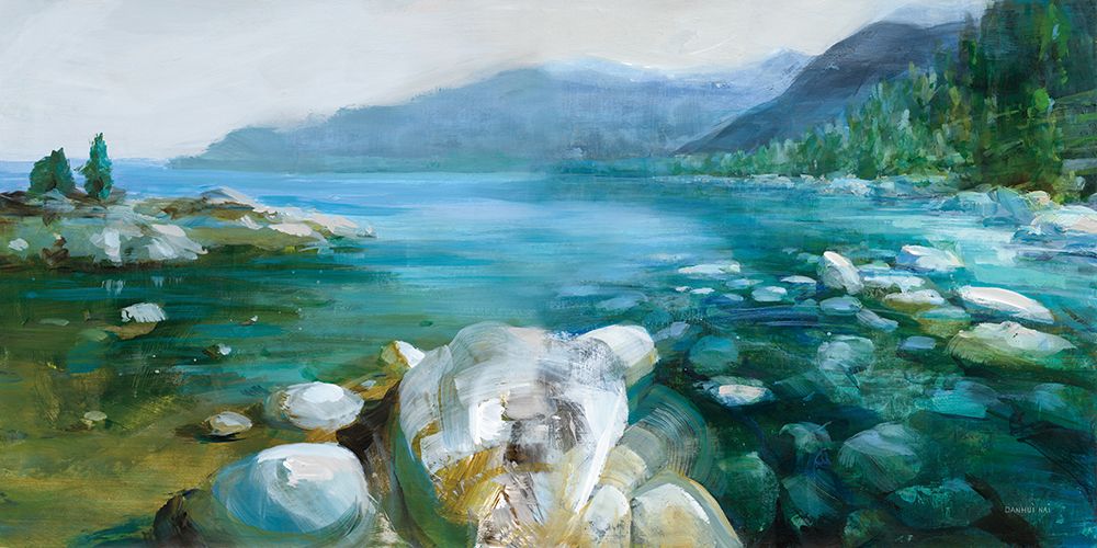 Western Lake II art print by Danhui Nai for $57.95 CAD