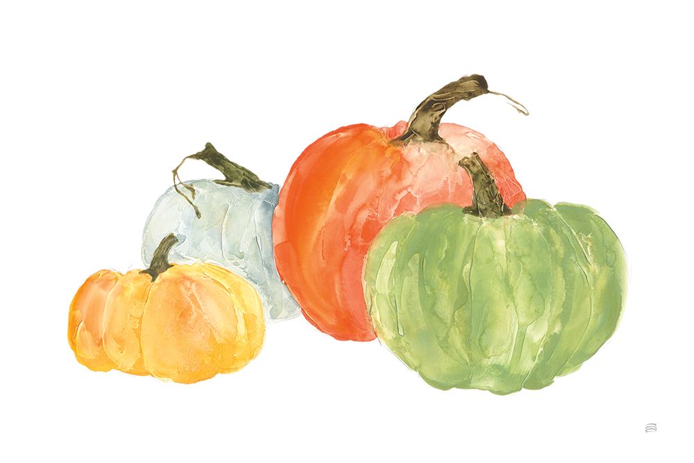 Pumpkin Menagerie I art print by Chris Paschke for $57.95 CAD
