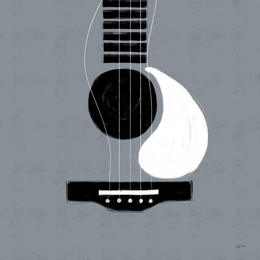 Musical Abstract I art print by Leah York for $57.95 CAD