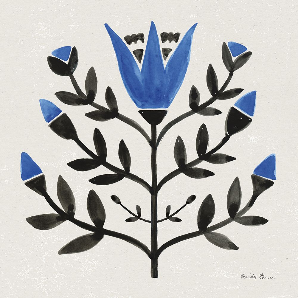 Garden Folk II art print by Farida Zaman for $57.95 CAD