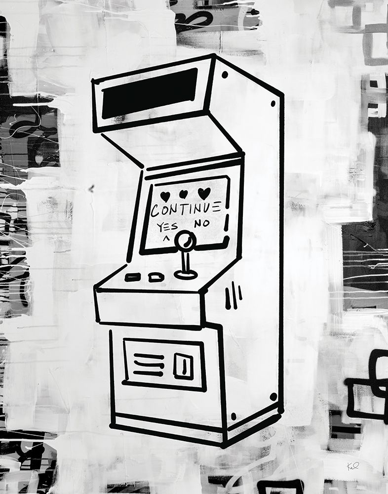 Arcade II art print by Kent Youngstrom for $57.95 CAD