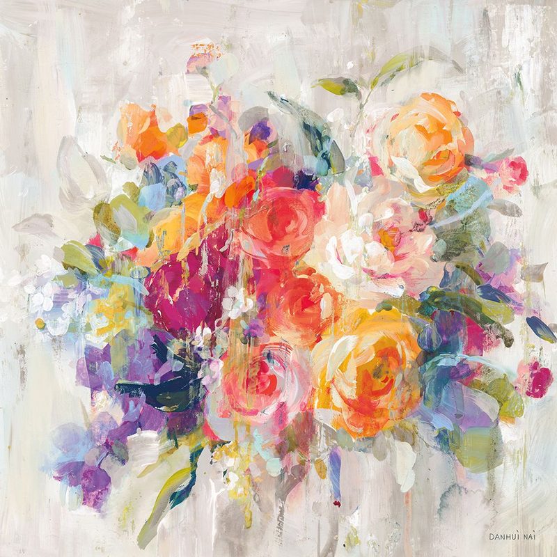 Sun Drenched Bouquet Autumn art print by Danhui Nai for $57.95 CAD