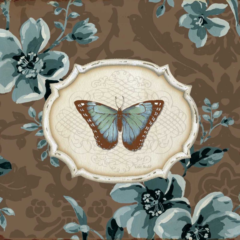 Butterfly Bliss III art print by Lisa Audit for $57.95 CAD