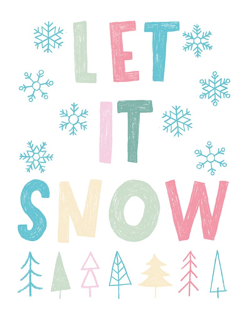 Merry and Bright II Pastel art print by Moira Hershey for $57.95 CAD