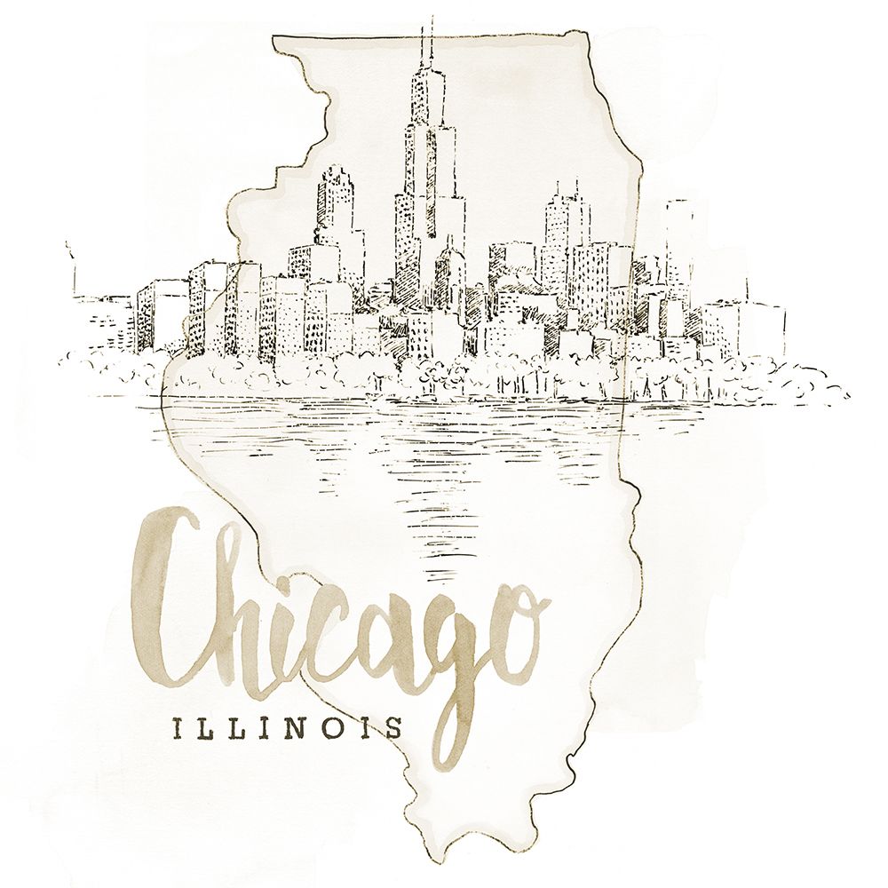 US Cities VI art print by Beth Grove for $57.95 CAD
