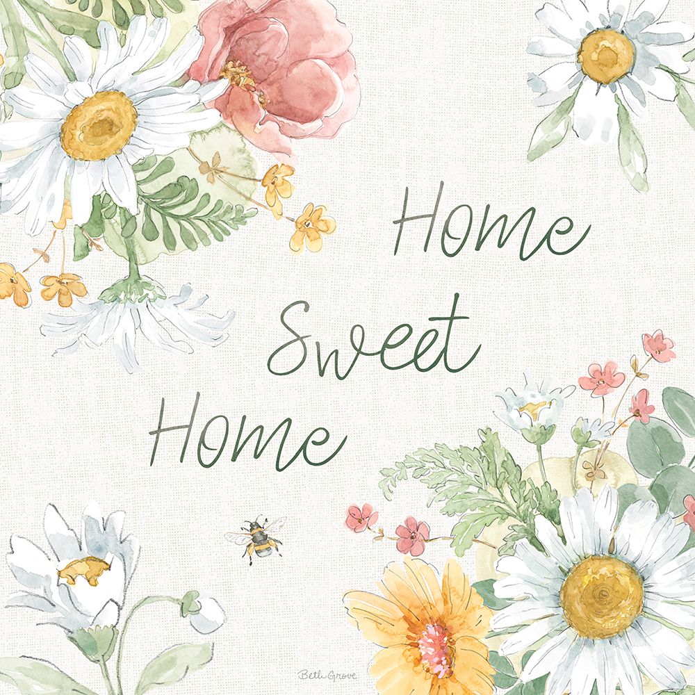 Daisy Days VII art print by Beth Grove for $57.95 CAD