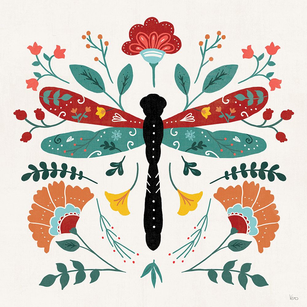 Floral Style IV art print by Veronique Charron for $57.95 CAD