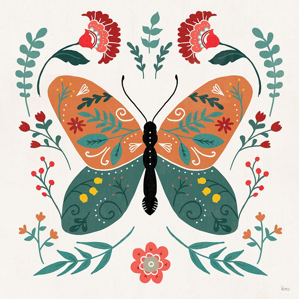 Floral Style V art print by Veronique Charron for $57.95 CAD