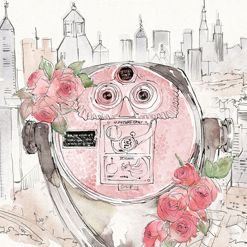 Vintage Travel III art print by Anne Tavoletti for $57.95 CAD