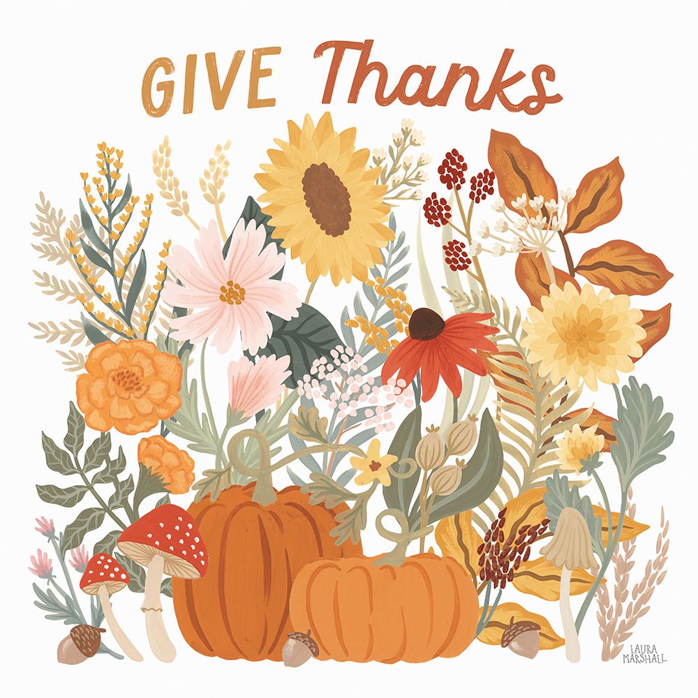 Autumn Meadow III art print by Laura Marshall for $57.95 CAD