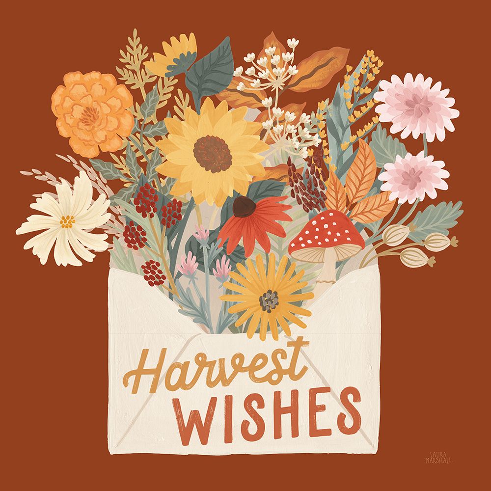 Autumn Meadow V art print by Laura Marshall for $57.95 CAD