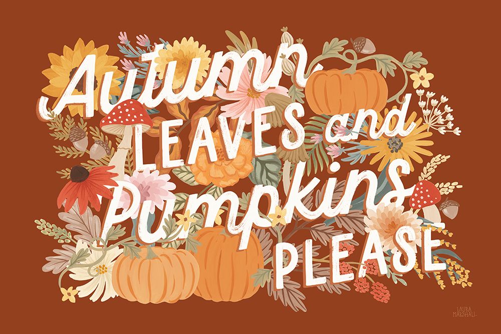 Autumn Meadow VI art print by Laura Marshall for $57.95 CAD