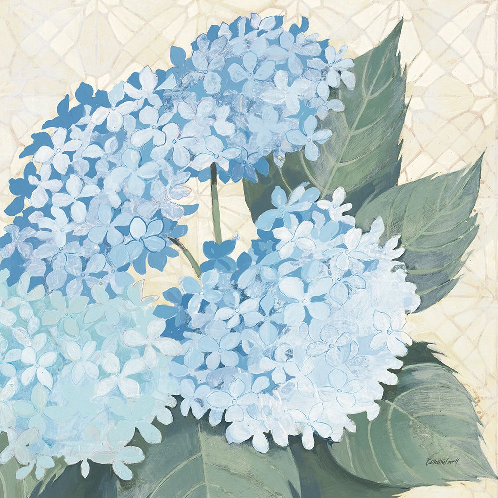 Decorative Hydrangea II Providence art print by Kathrine Lovell for $57.95 CAD