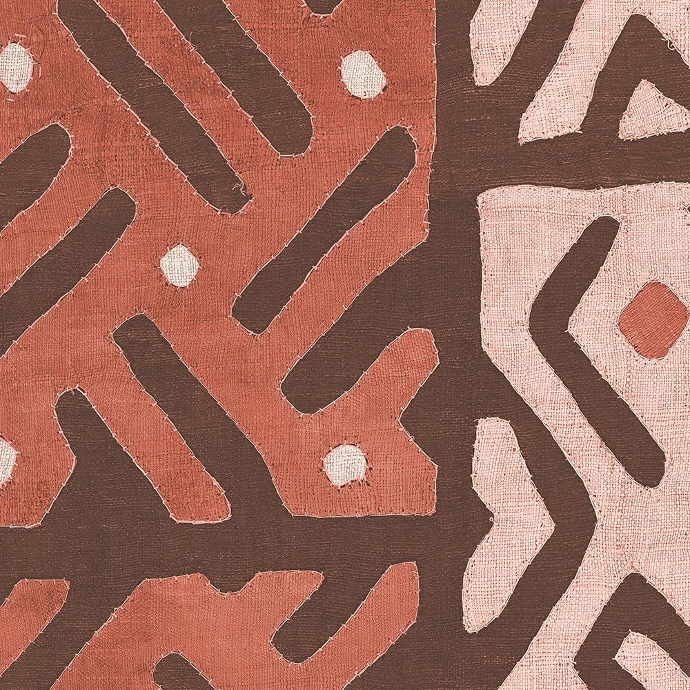 Kuba Cloth I Square II Blush art print by Wild Apple Portfolio for $57.95 CAD