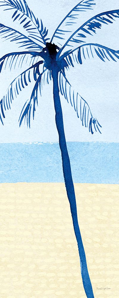 Laguna Palms Triptych III art print by Mercedes Lopez Charro for $57.95 CAD