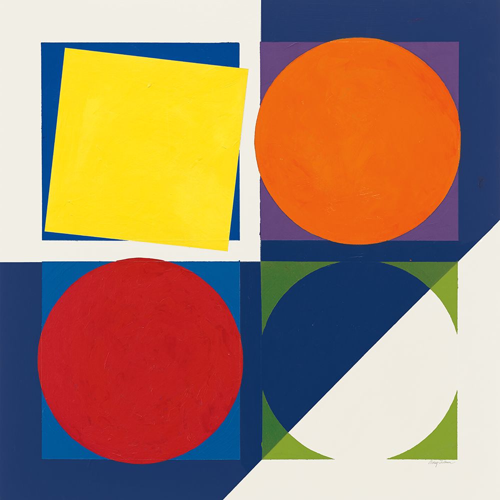 Geo Bright Primary art print by Avery Tillmon for $57.95 CAD