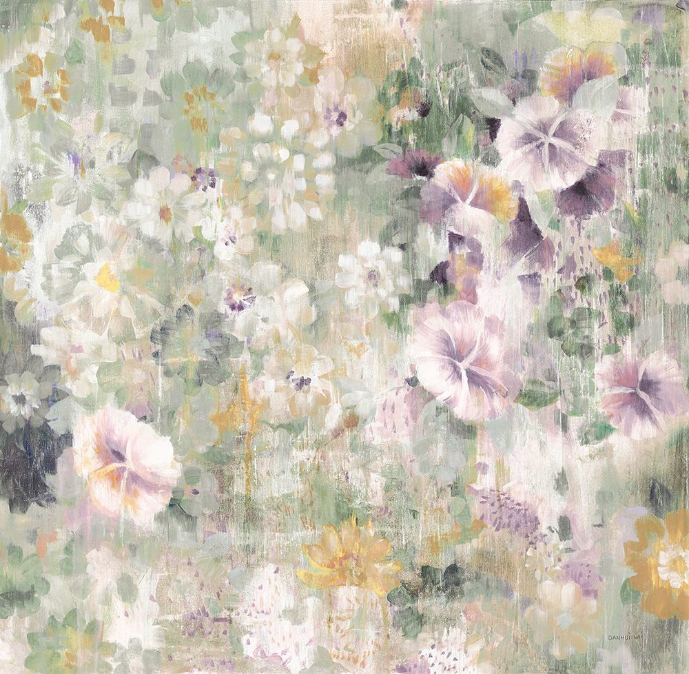 Flower Shower Light art print by Danhui Nai for $57.95 CAD