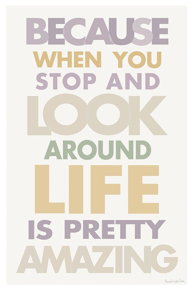Life is Amazing II Pastel art print by Mercedes Lopez Charro for $57.95 CAD