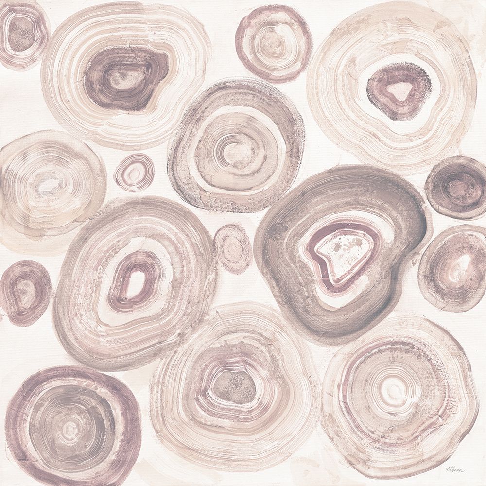 Rings of Power Blush art print by Albena Hristova for $57.95 CAD