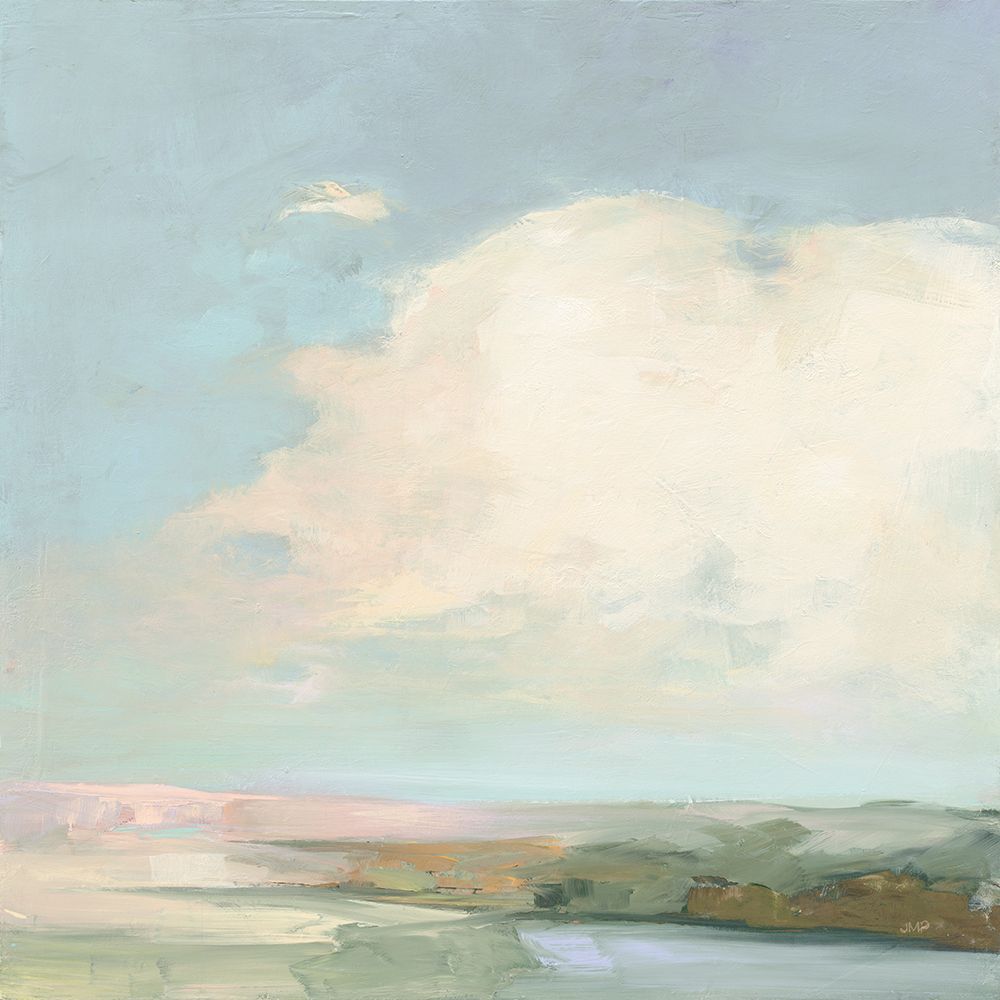 Colorful Horizon II Blue art print by Julia Purinton for $57.95 CAD