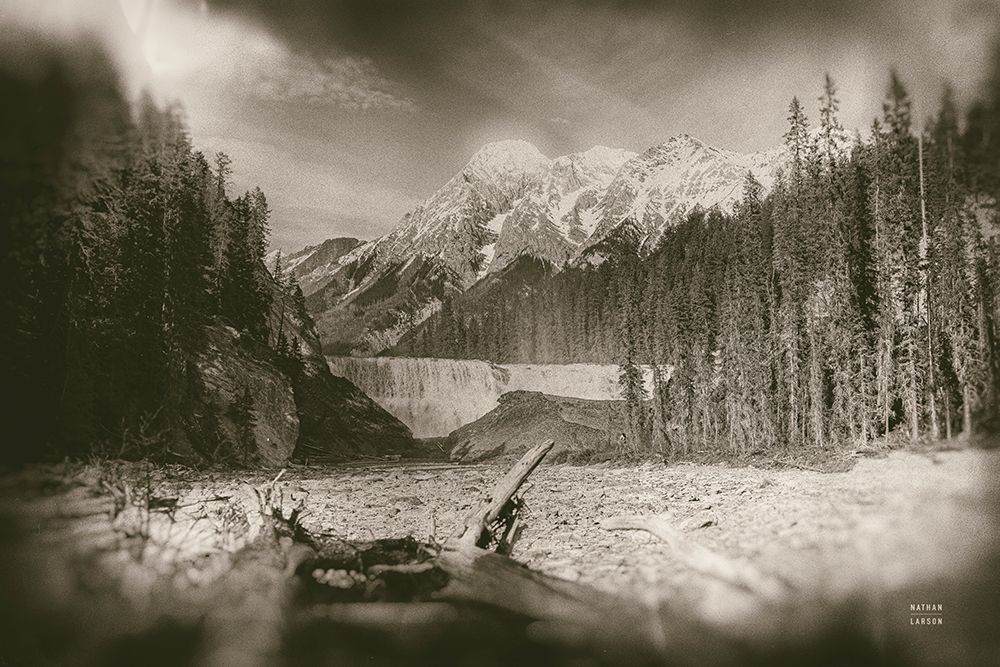 Hike to the Falls art print by Nathan Larson for $57.95 CAD