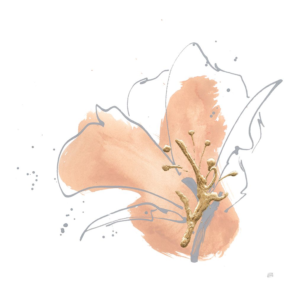 Floral Terracotta I art print by Chris Paschke for $57.95 CAD