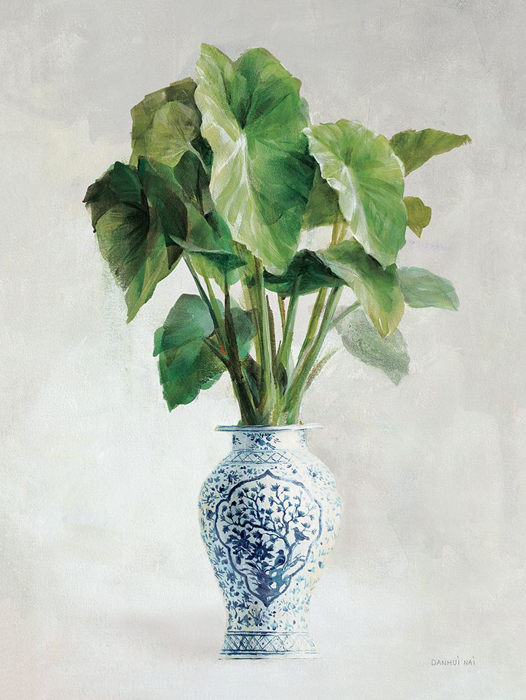 Greenhouse Palm Chinoiserie I art print by Danhui Nai for $57.95 CAD
