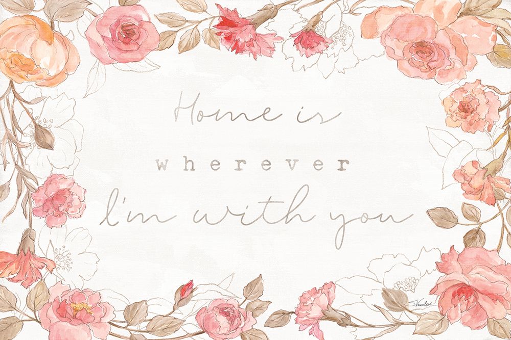 Romantic Blooms I art print by Silvia Vassileva for $57.95 CAD