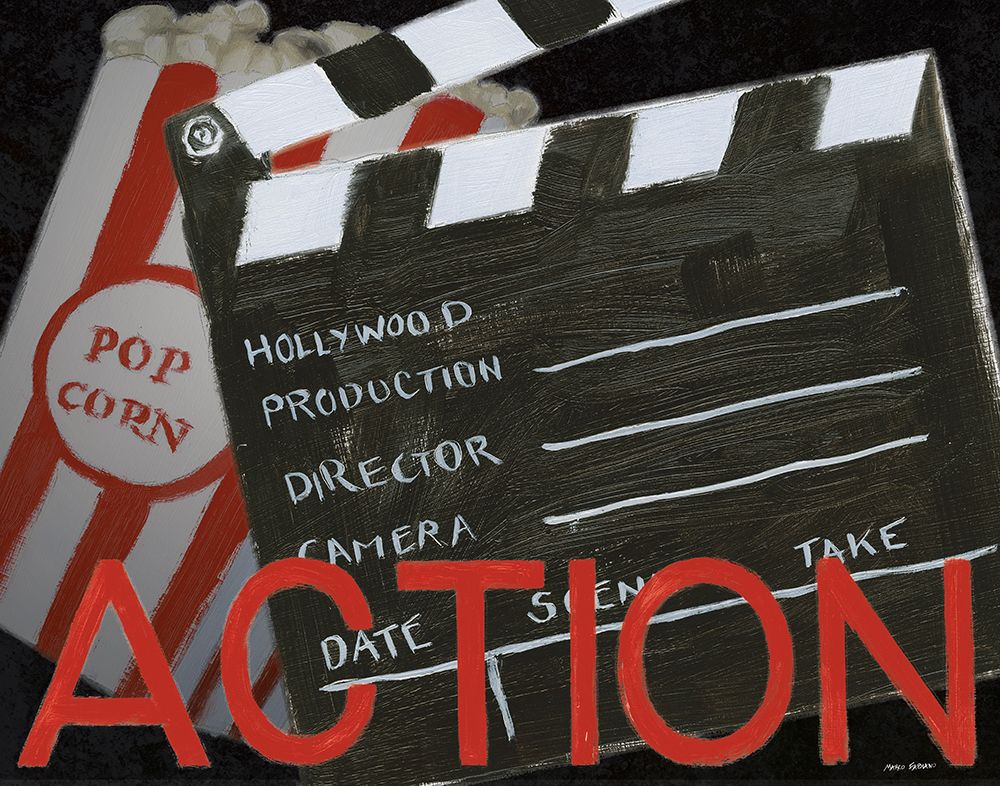 Lights Camera Action III art print by Marco Fabiano for $57.95 CAD