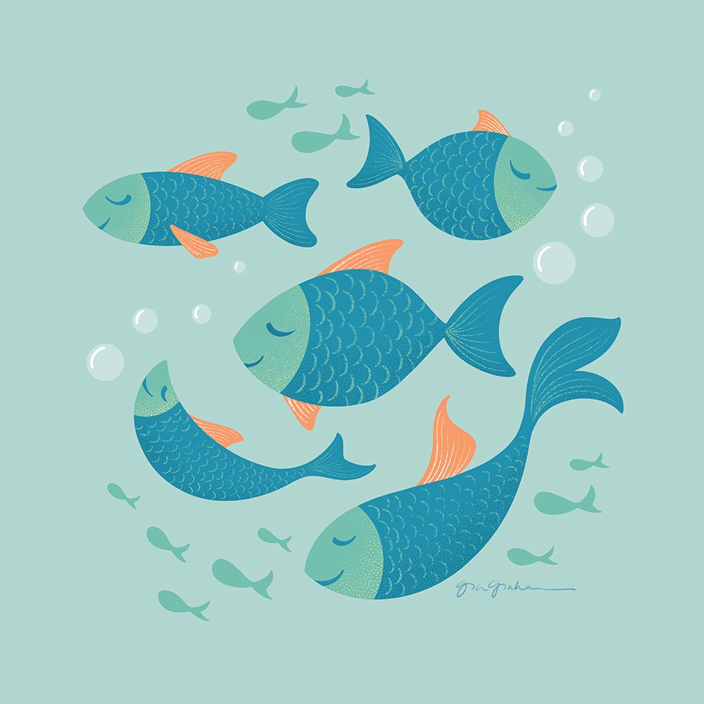 Cool School I art print by Gia Graham for $57.95 CAD