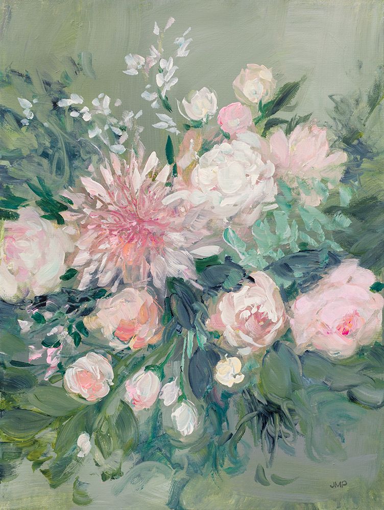 Romantic Rendezvous Florals I art print by Julia Purinton for $57.95 CAD