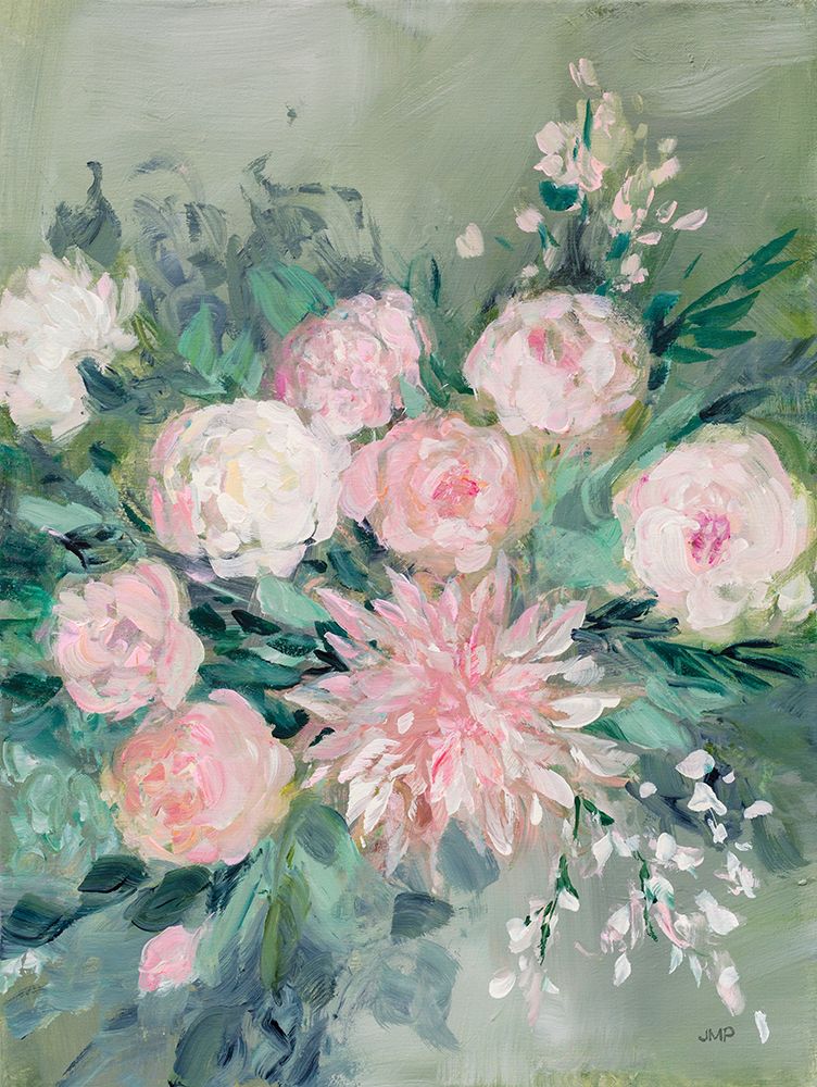 Romantic Rendezvous Florals II art print by Julia Purinton for $57.95 CAD