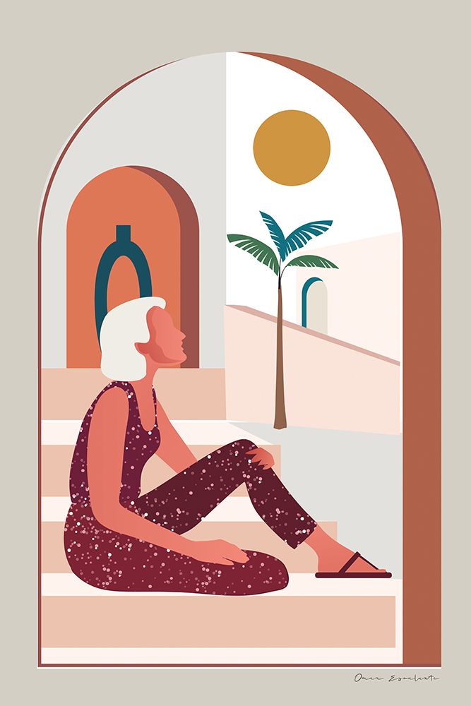 Luxe Traveler I art print by Omar Escalante for $57.95 CAD