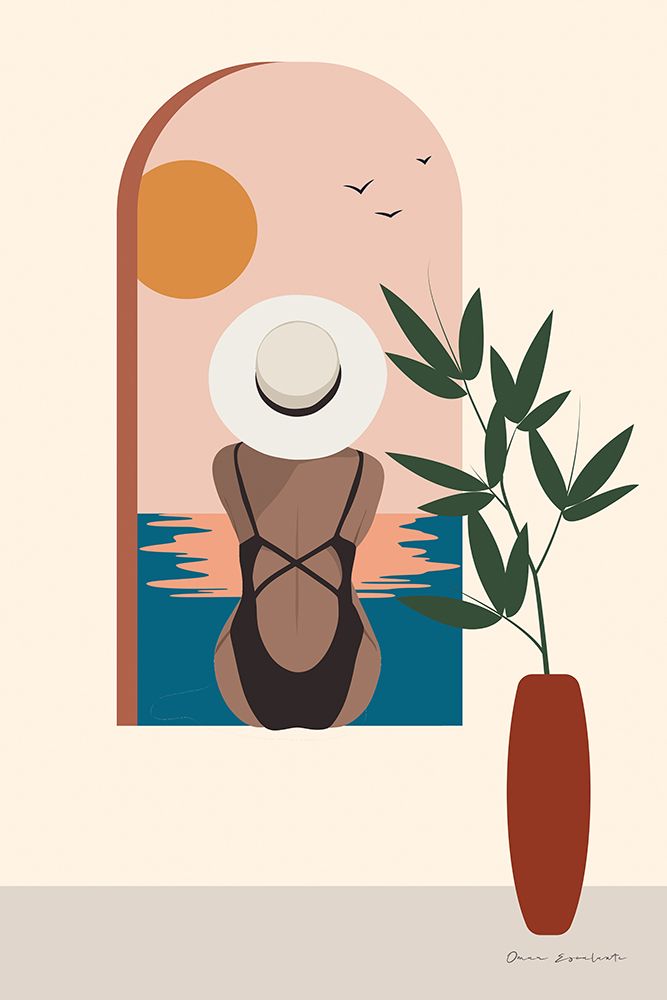 Luxe Traveler III art print by Omar Escalante for $57.95 CAD