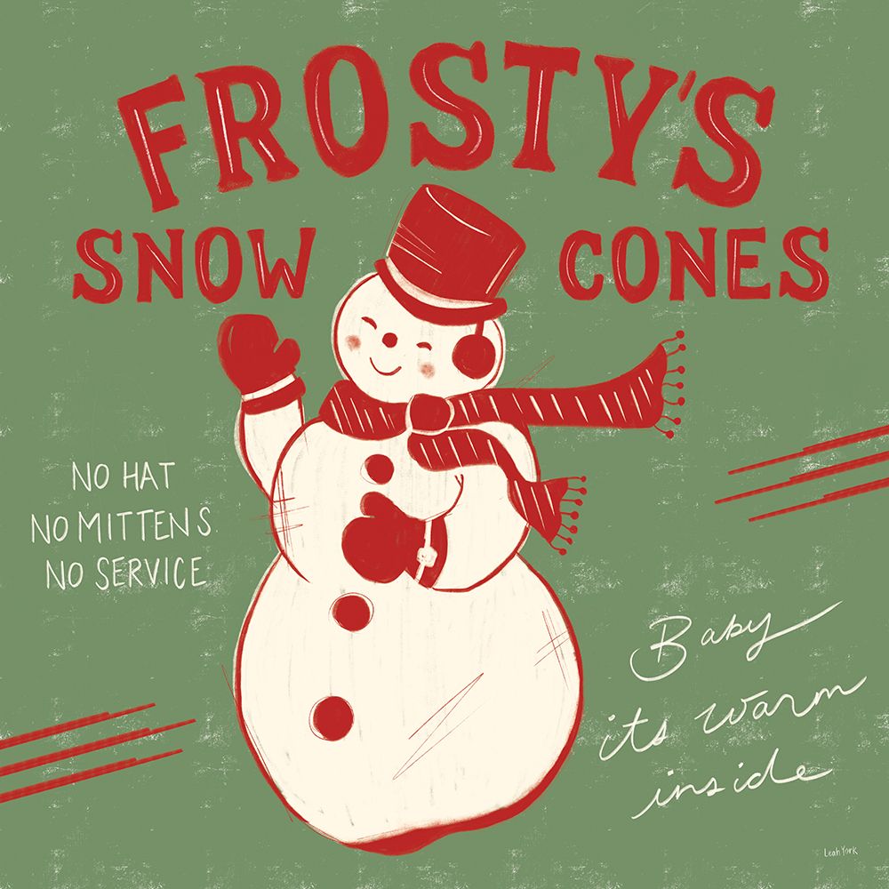 Christmas Nostalgia II art print by Leah York for $57.95 CAD