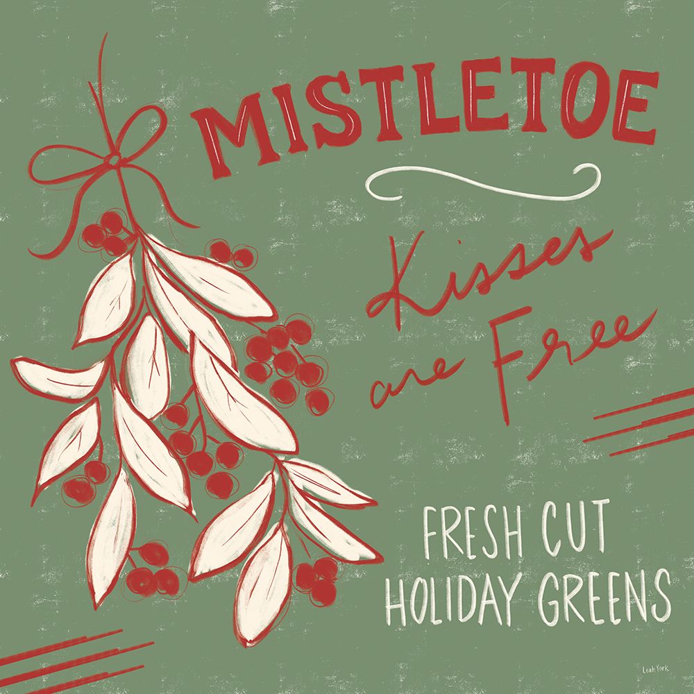 Christmas Nostalgia VI art print by Leah York for $57.95 CAD