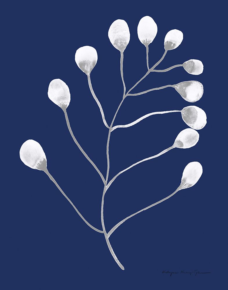 Silhouette of Nature II Blue art print by Kasia Kucwaj-Tybur for $57.95 CAD