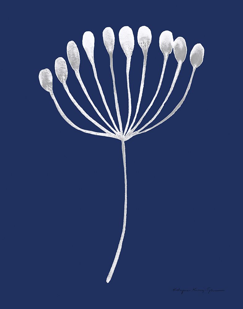 Silhouette of Nature III Blue art print by Kasia Kucwaj-Tybur for $57.95 CAD